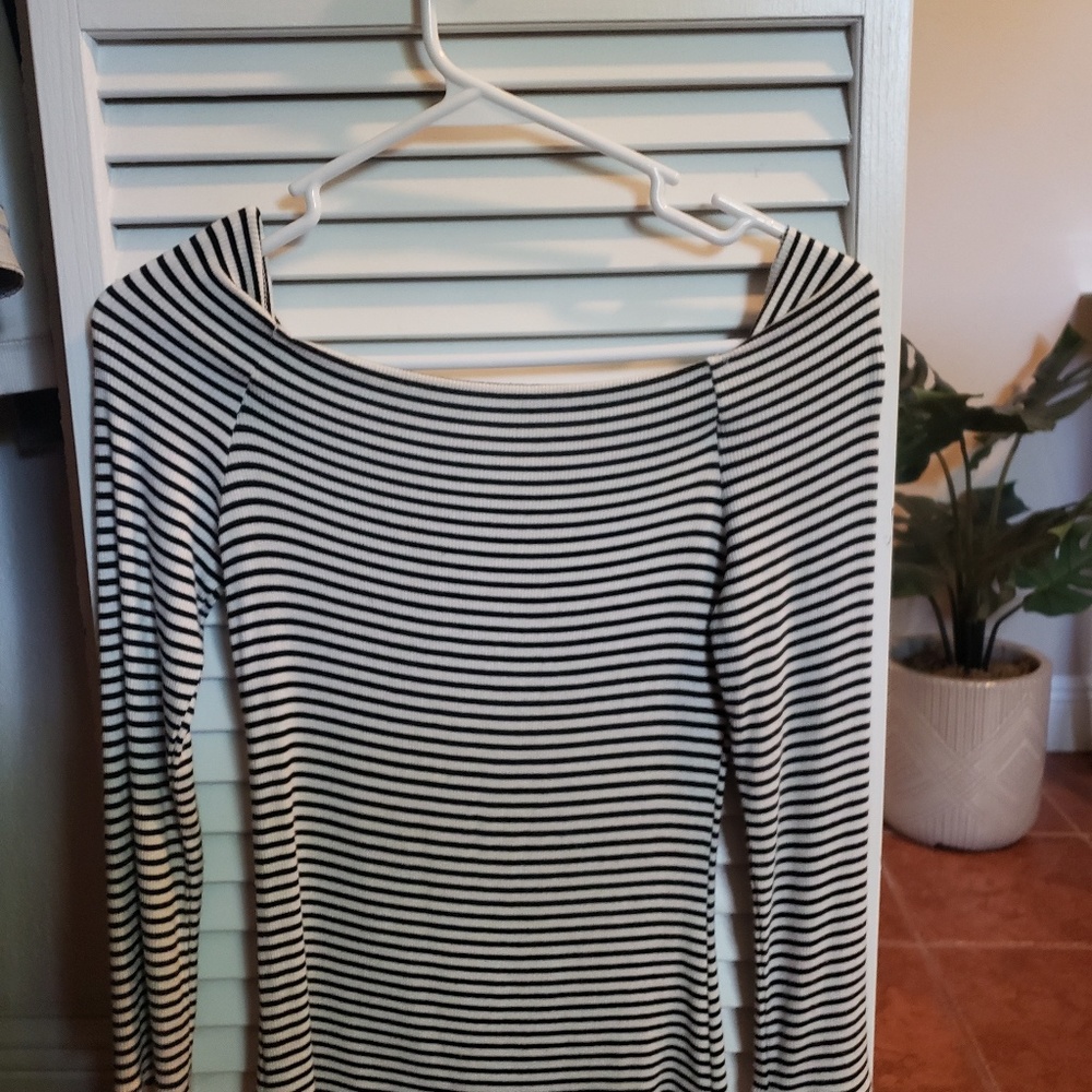 Off the shoulder shirt